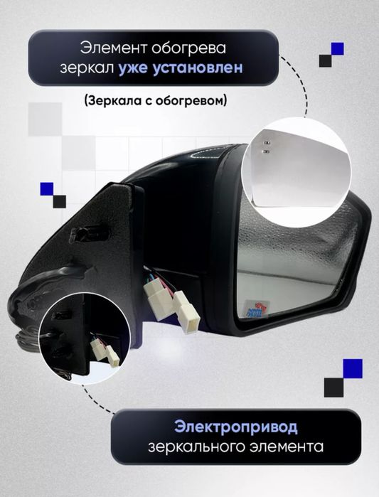 Боковые зеркала на ВАЗ