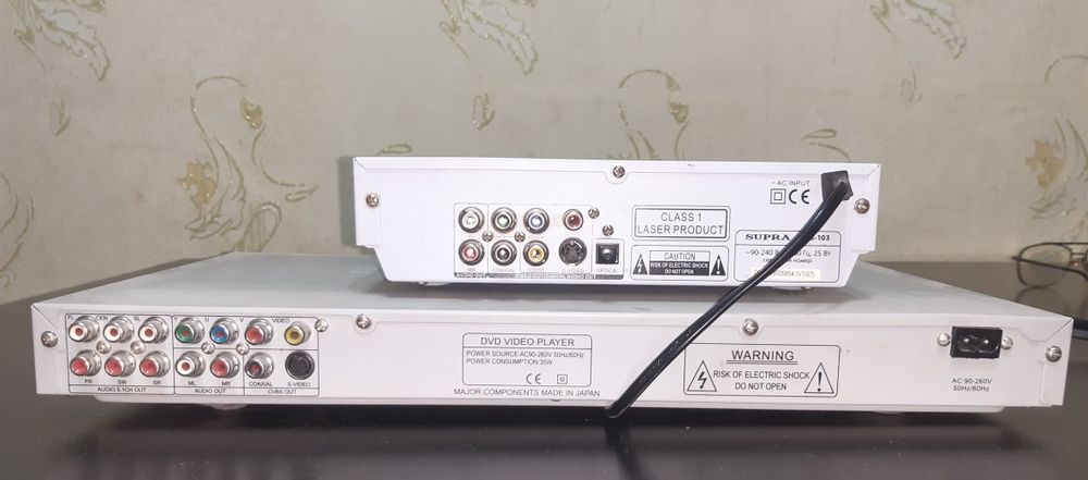 Магнитафон Panasonic rq-2102, DVD Peer Supra DVS 103 и Sony