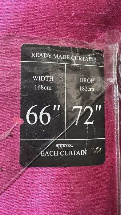 Perdele/draperii roz fuchsia