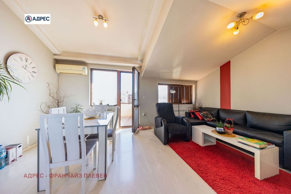 3-стаен в Плевен-Широк център площ 81 цена 120000