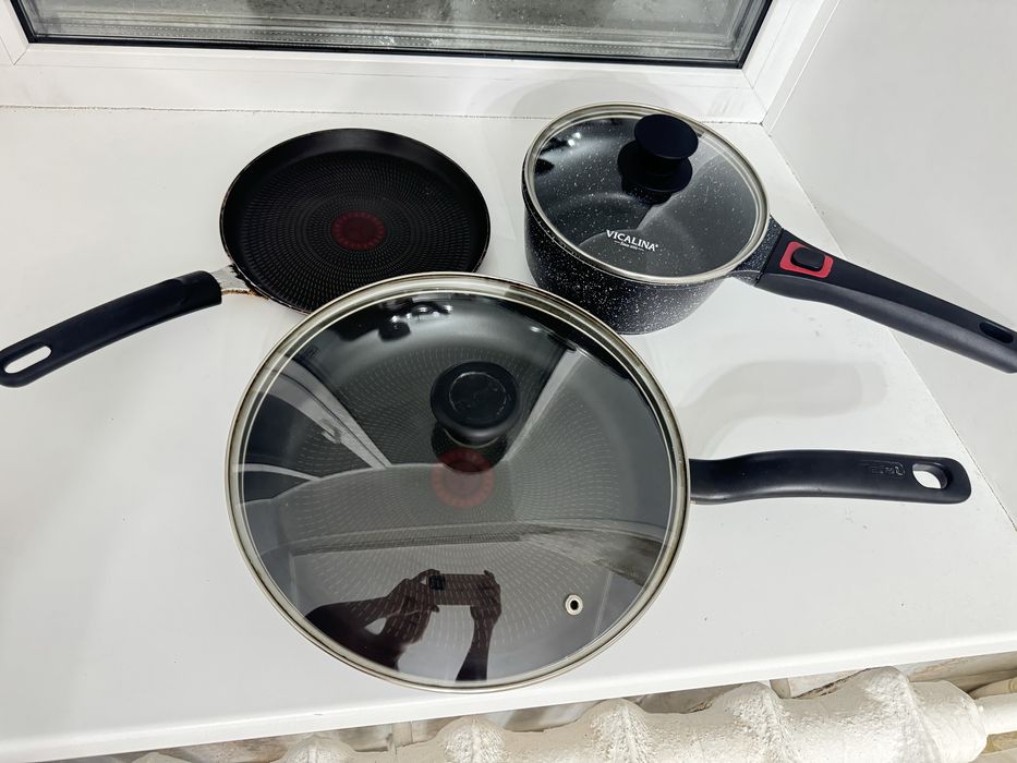 Продам сковороду, ковш, блинницу