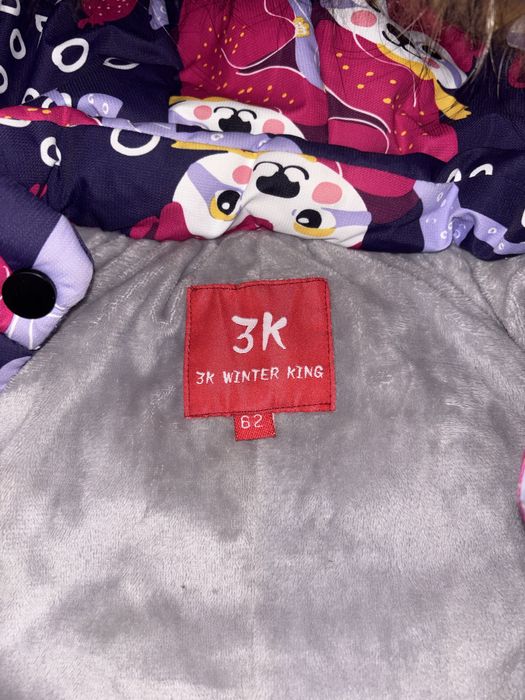 Зимний комбенизон- трансформер на девочку