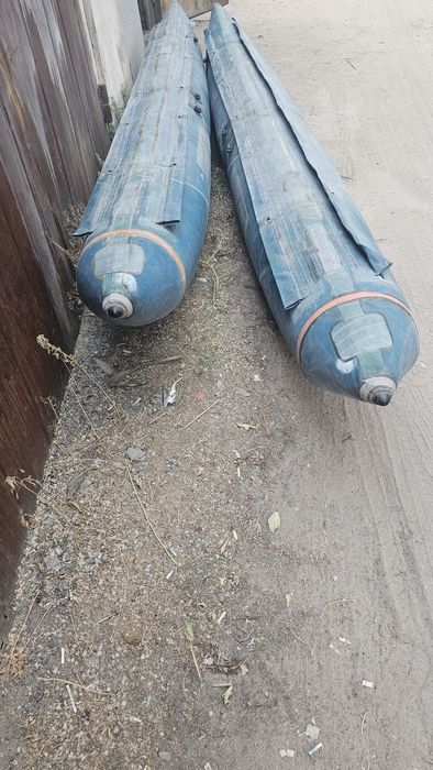 Балоны парусного катаморана АЛЬБАТРОС