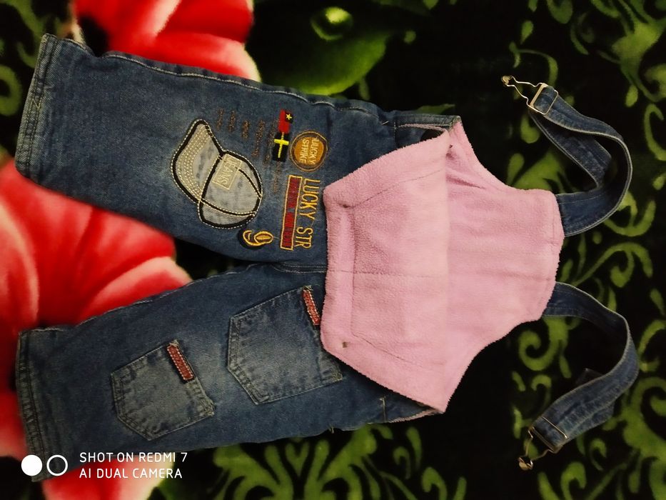 Комбинeзончик джинсы