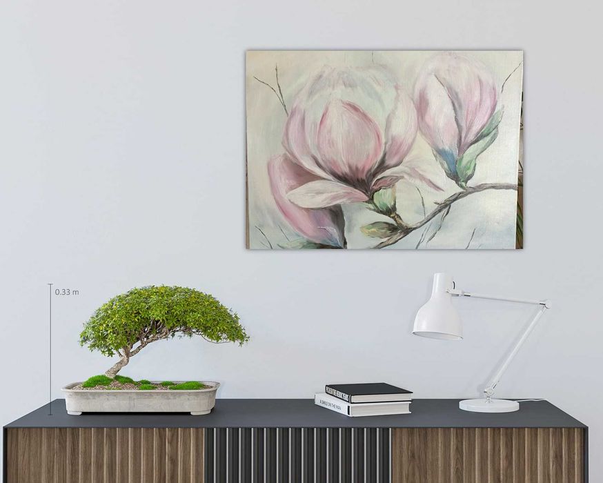 Картина "Орхидеи". Холст 40*50. Масло