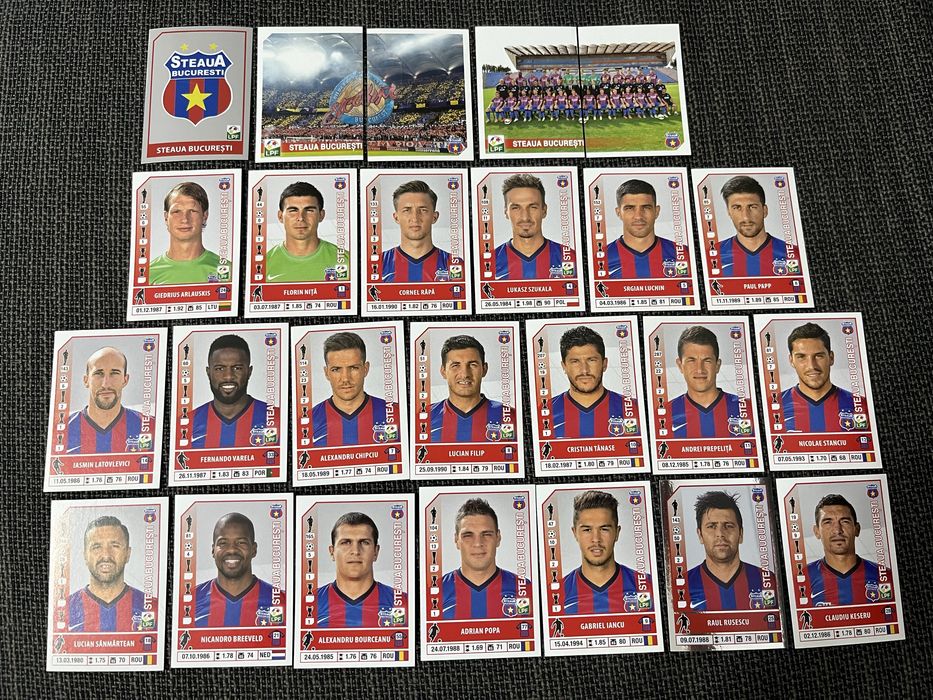 Panini Liga 1 14 15 - Album plus set complet plus plic