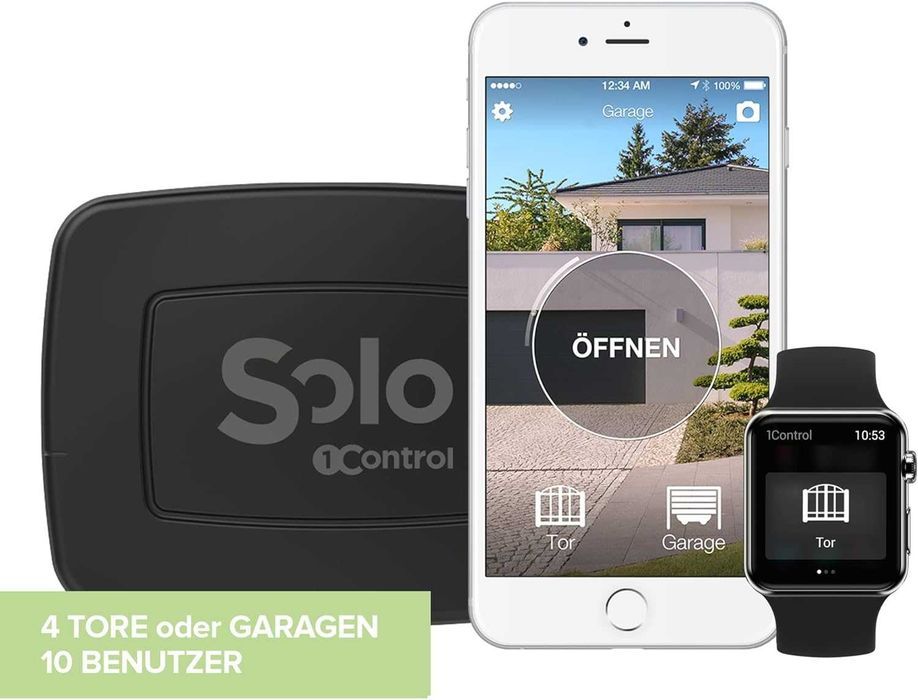 Deschizător de poartă wireless Bluetooth 1Control 2ª GEN, ușă de garaj