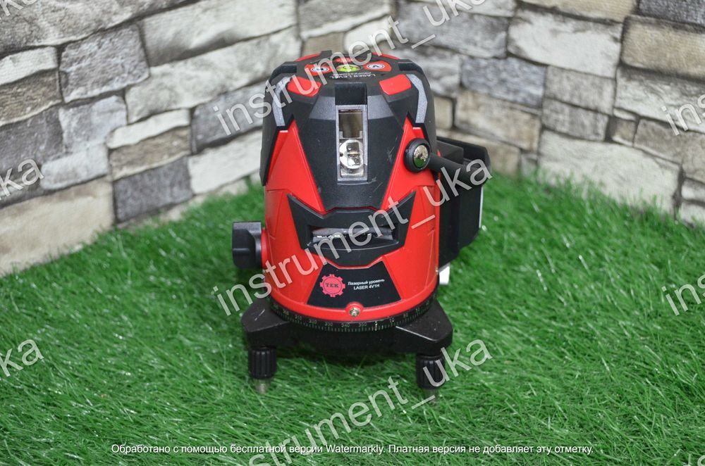 Лазерный уровень ТЕК 5 лучей (зеленый)