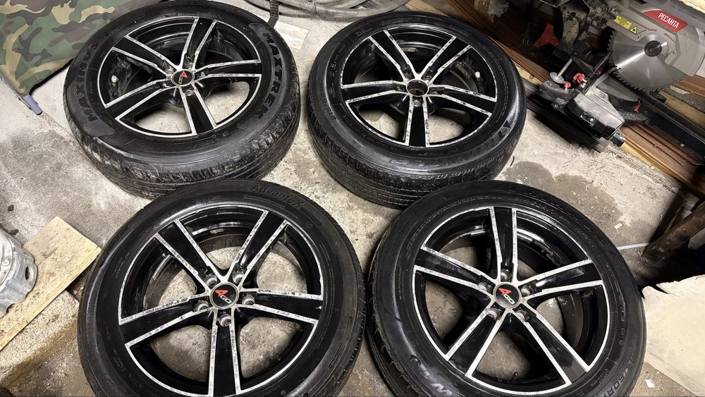 Титанка с покрышкой продается 215/60 R17