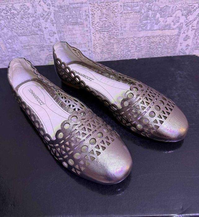 Новые кожаные балетки 36-37 размеры (Турция)