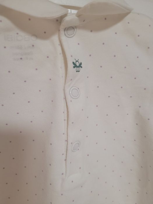 Боди на девочку okaidi 6 мес. (68 см)