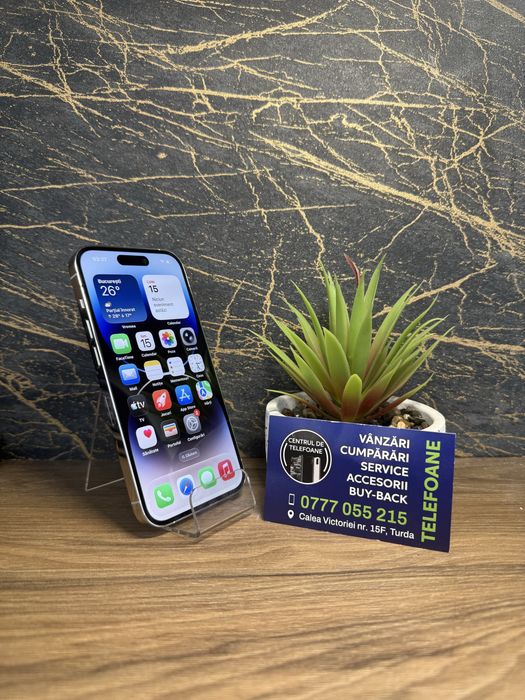Iphone14 Pro/128Gb/Garantie 2 Ani Centrul de Telefoane/Rate