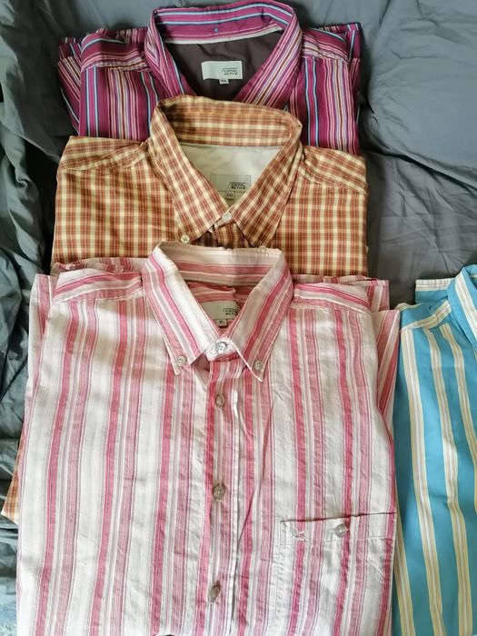 Мъжки маркови ризи XL и XXL. Camel, Masson's, Benetton, Celio, Tommy H