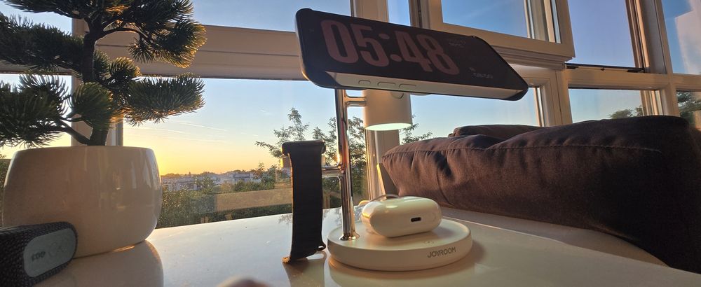 Incarcator telefon wireless 4 in 1 JOYROOM / stand / dock / statie incarcare