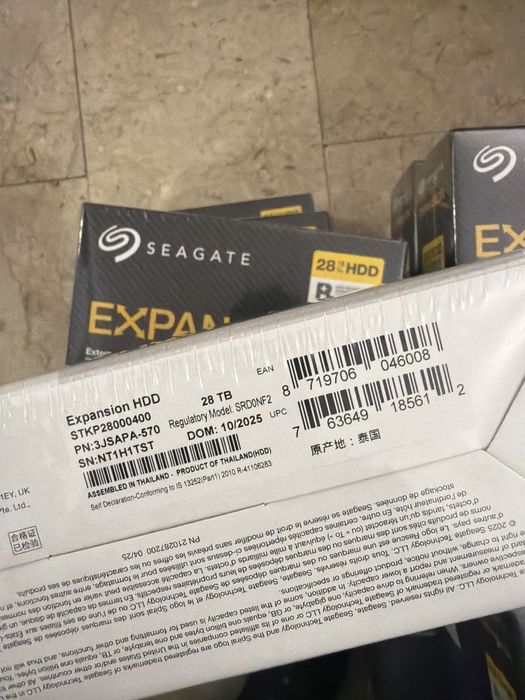 Hdd extern seagate expansion 28tb nou sigilat