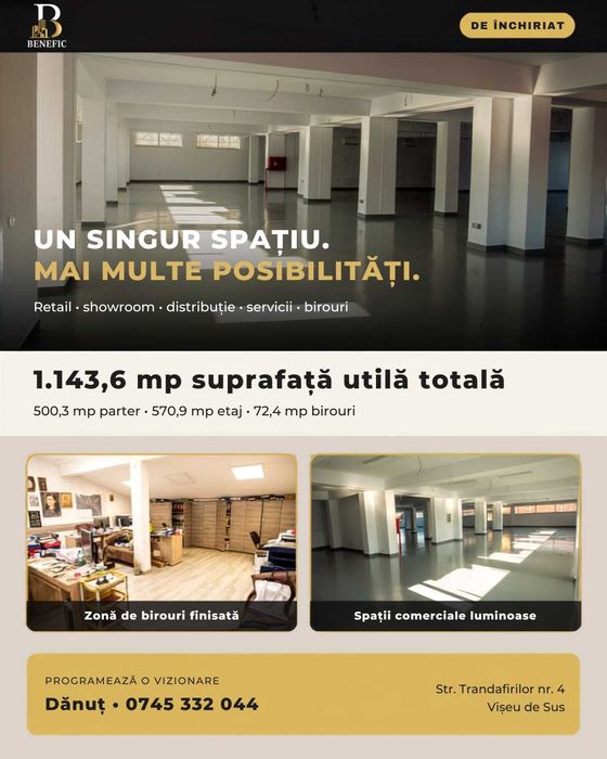 Spațiu comercial de închiriat
