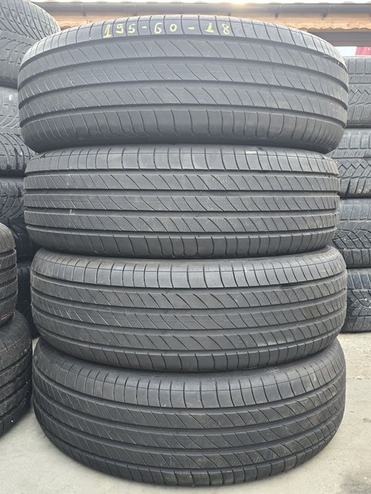 4 Броя 195/60/18 Michelin 7mm КАТО НОВИ