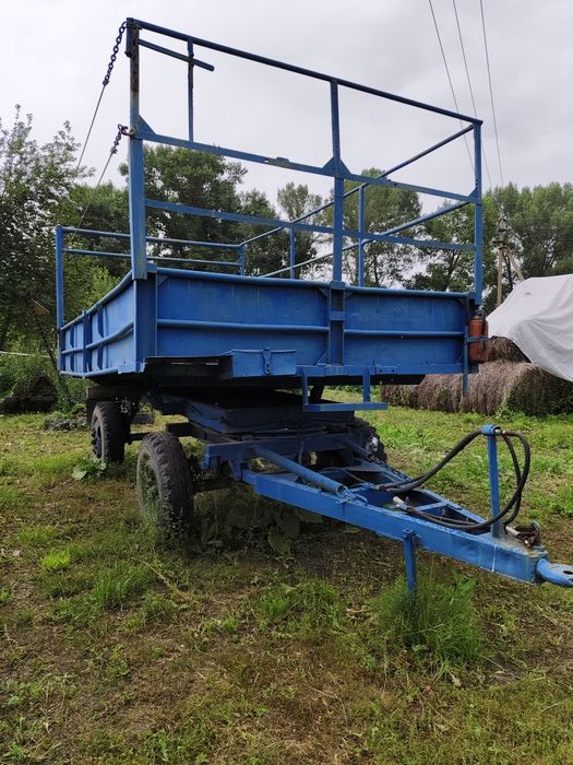 Телега на трактор.