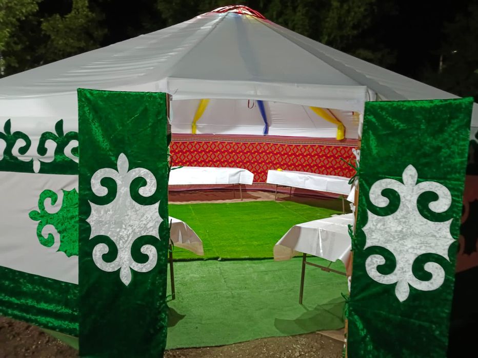 Киіз үй Жалға беріледі.