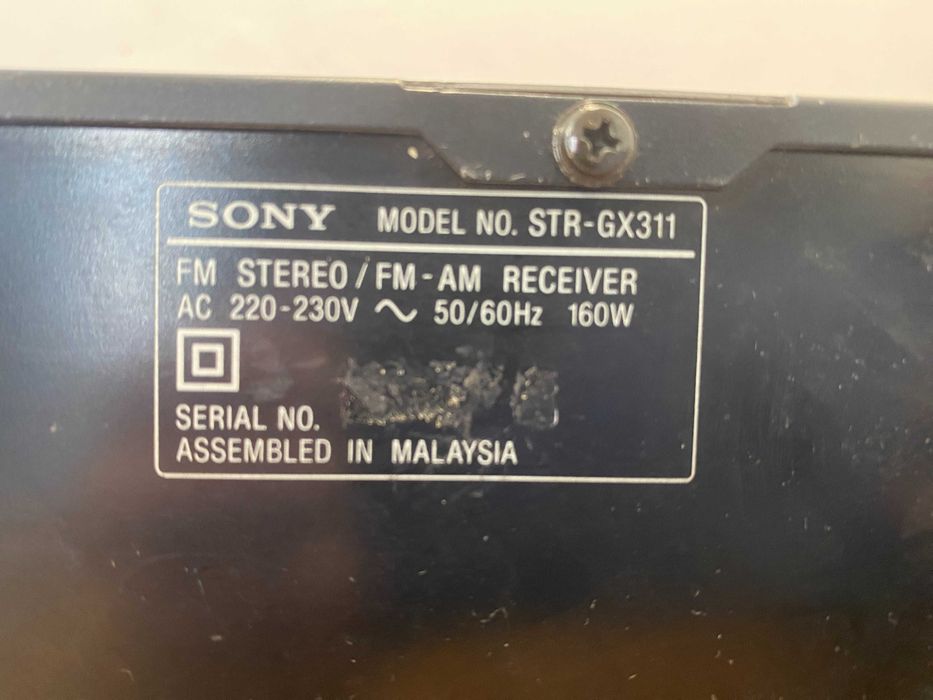 statie / amplificator sony str gx311