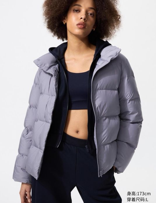 Пуховик кокон Uniqlo