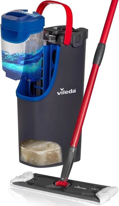 Vileda H2prO, моп кофа 2 резервоара, технология за отделяне водата.