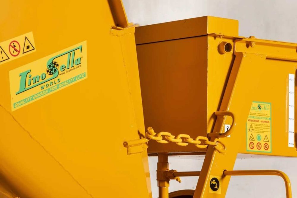 Betoniere semi-automate diesel sau electrice de la Lino Sella Italia - 360l, 520, 750l, 1000l, 1200l, 1500 litri