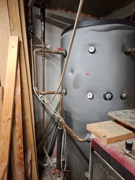 Използван котел Viadrus 27 kw и буфер 1000 л. SUNSYSTEM .