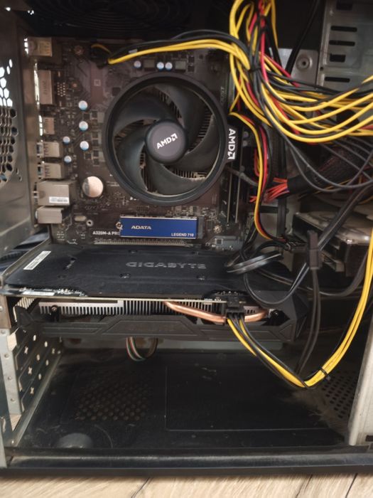 PC gaming ryzen 5 4600g RAM 16gb ssd 512gb video 1060 6gb