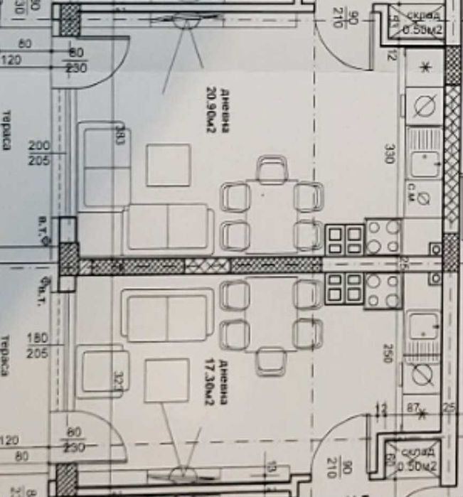 Продава се Двустаен апартамент в Пловдив, Тракия - 56 кв.м за 1361 €/кв.м - Снимка #1