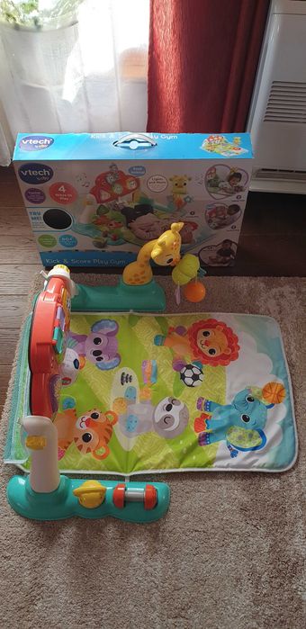 Бебешка активна гимнастика Vtech Kick & Score Play Gym - музикална