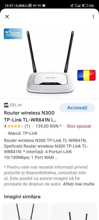 Router wireless N300 TP-Link