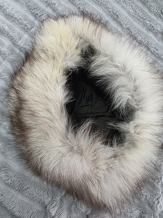 Caciula blana naturală