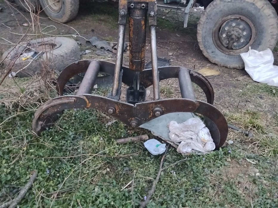 Щипка за дърва,грайфер за трупи