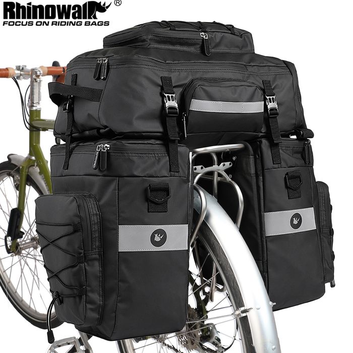 Geantă Bicicletă Rhinowalk 3-în-1, 65L, Impermeabilă