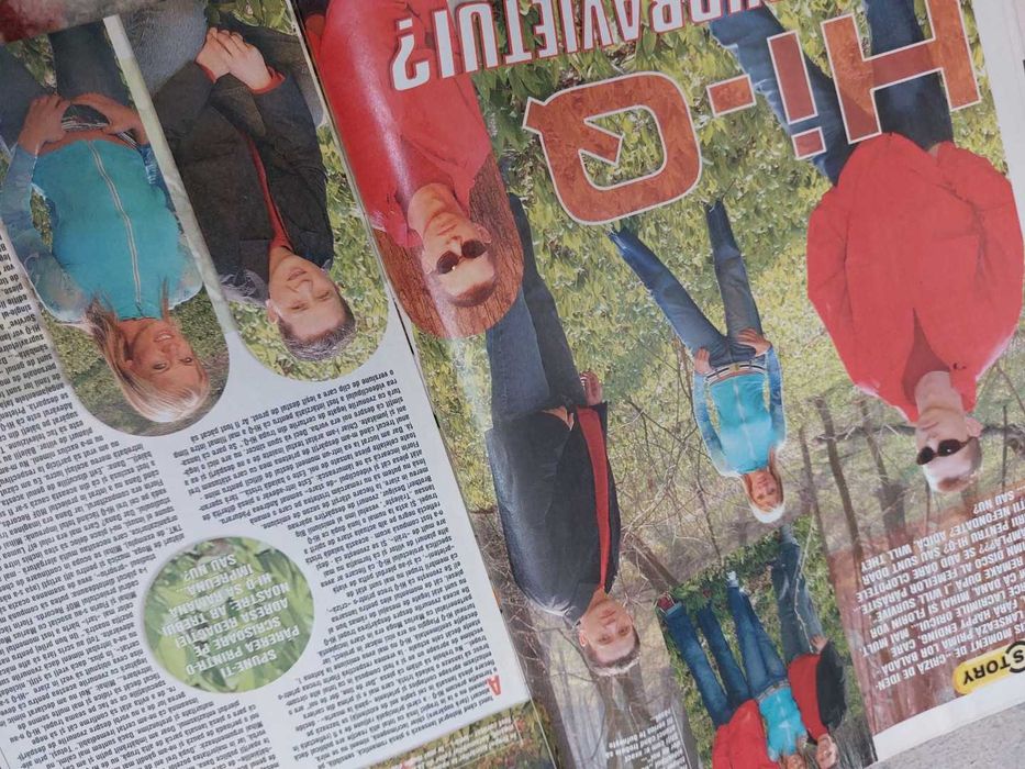 Revista Bravo Romania nr 8 / 2003 cu trupa hi-q pe coperta