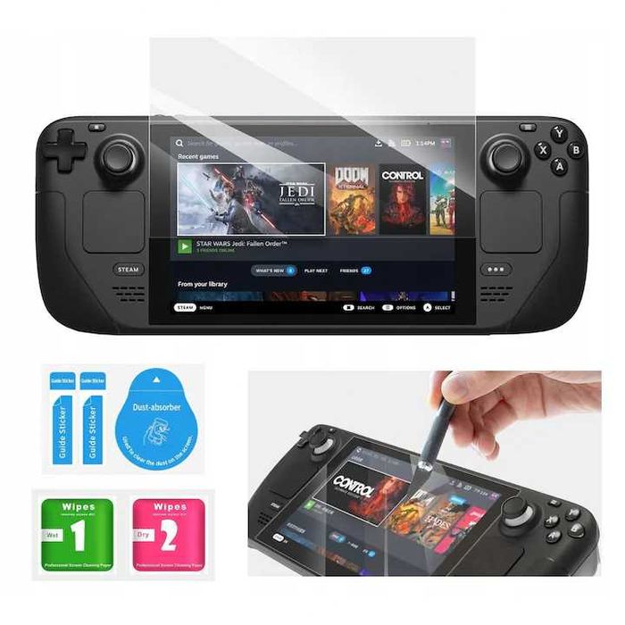 Carcasa si protectie ecran steam deck