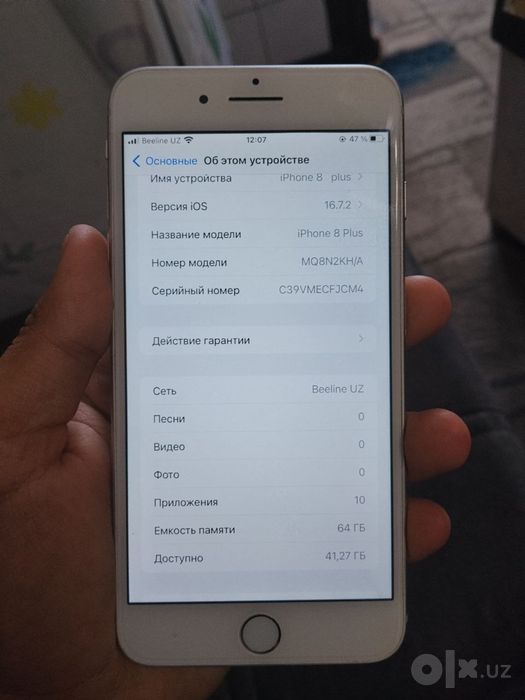 Iphone 8 plus abmen