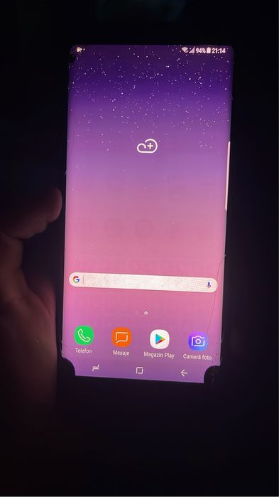 Vand samsung note 8