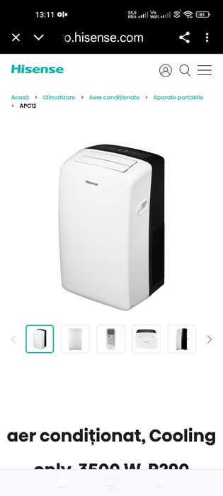 Ac aier condiționat folosit 3 zile se da garanție. Jumate de preț 900