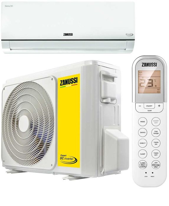 Кондиционер (09) ZANUSSI DC inverter Siena Premium Доставка бесплатно