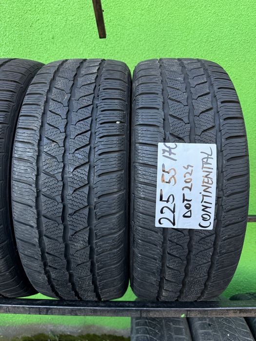 225/55/17C M+S CONTINENTAL VanContactWinter DOT 2023/2024 Profil 7mm