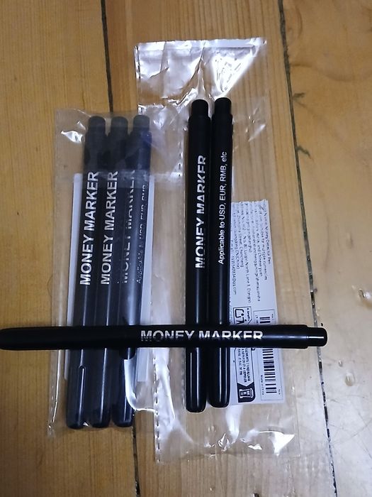 Маркер за откриване на фалшива валута