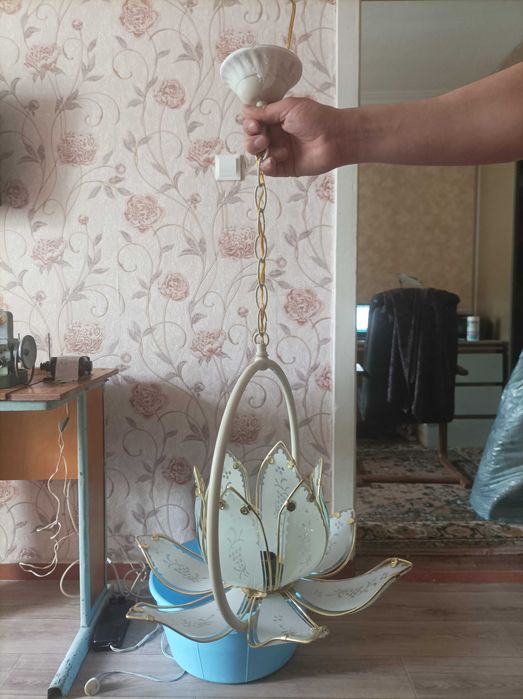 Люстра однорожковая