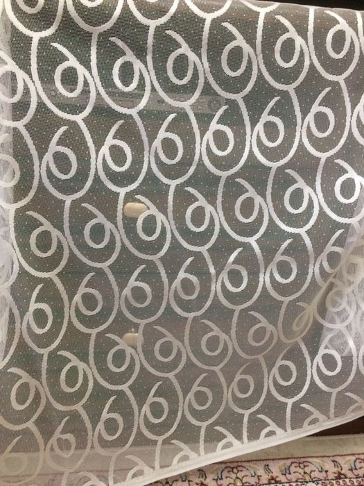 Кусок тюли из льна