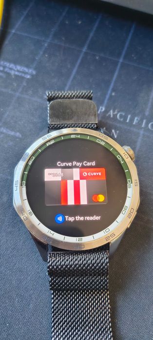Huawei Watch GT4 46mm Silver Green | Full Box + Curele Extra | 550 lei