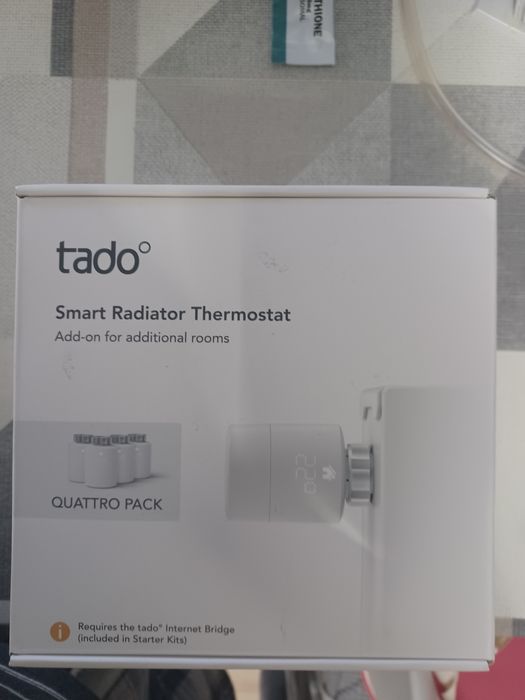 Set de 4 capuri termostat Tado