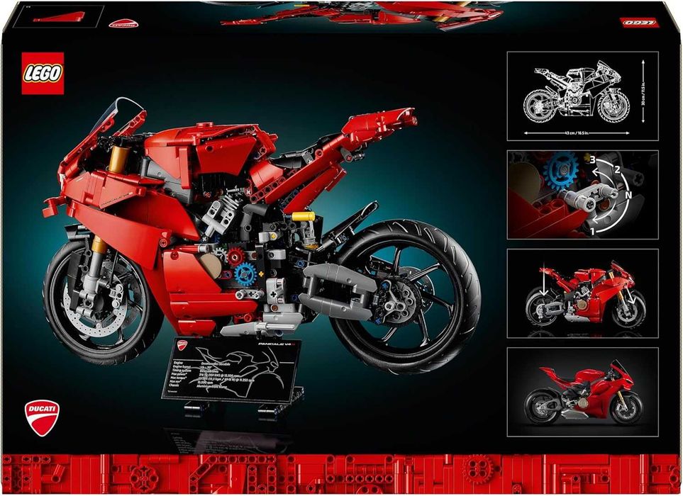 Конструктор LEGO Technic Ducati Panigale V4 S Motorcycle! Новый!