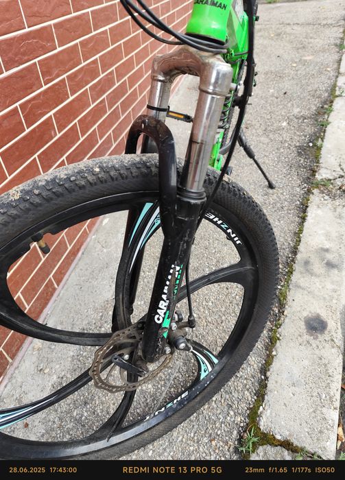 Bicicleta caraiman pliabila full suspension