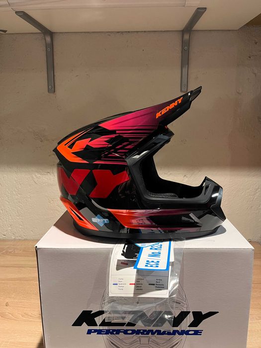 Casca moto cross enduro KENNY Performance noua M
